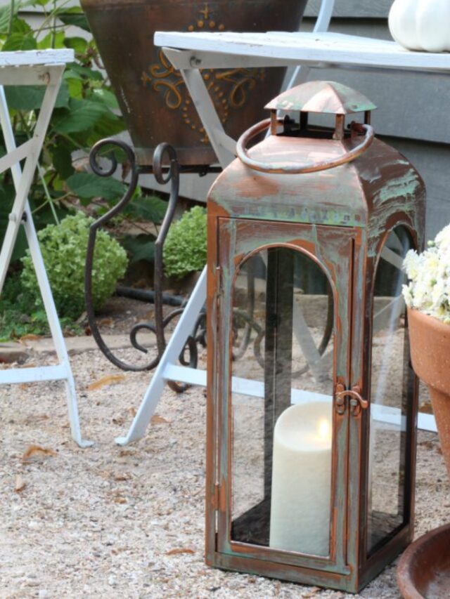DIY Aged Copper Look