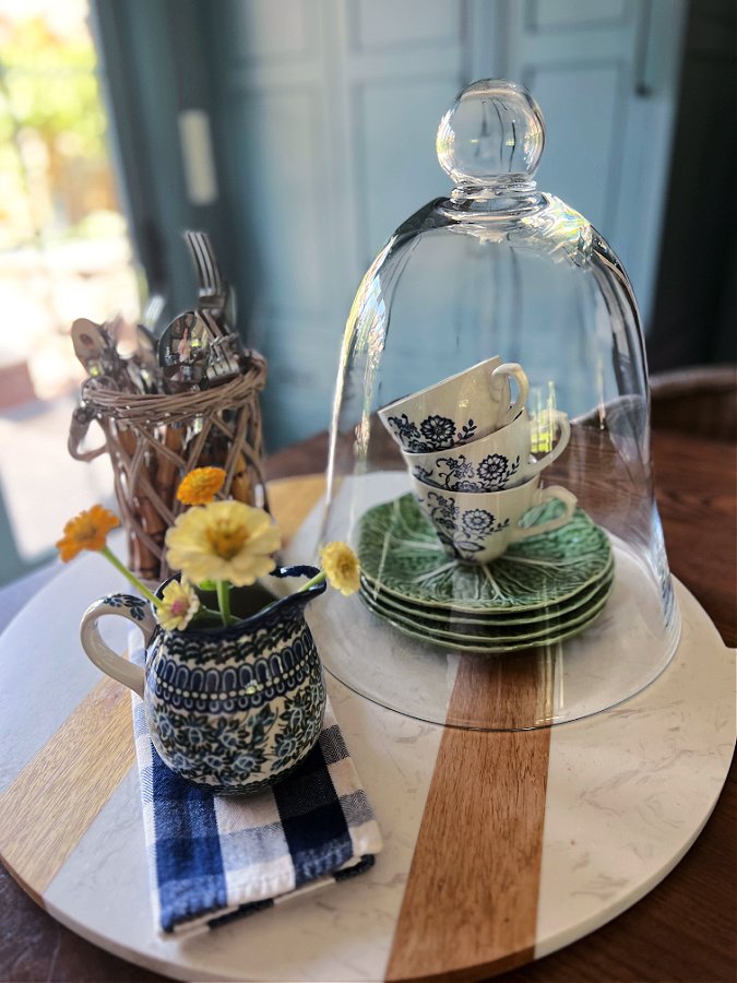 decorating with glass cloches