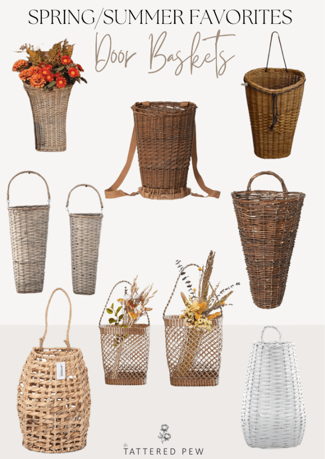 Hanging Door Baskets