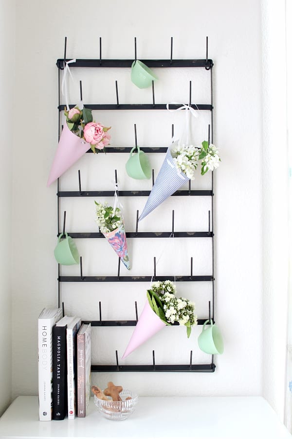 Easy DIY Paper May Day Baskets