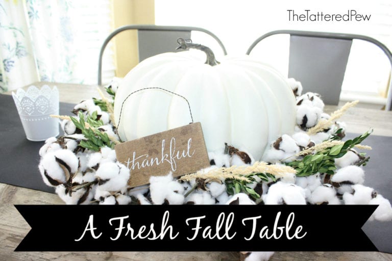 An Affordable Fresh Fall Tablescape