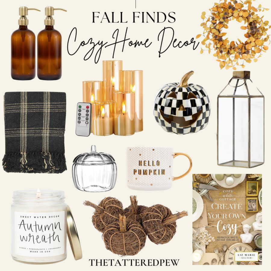 Cozy Fall Home Decor Finds Amazon