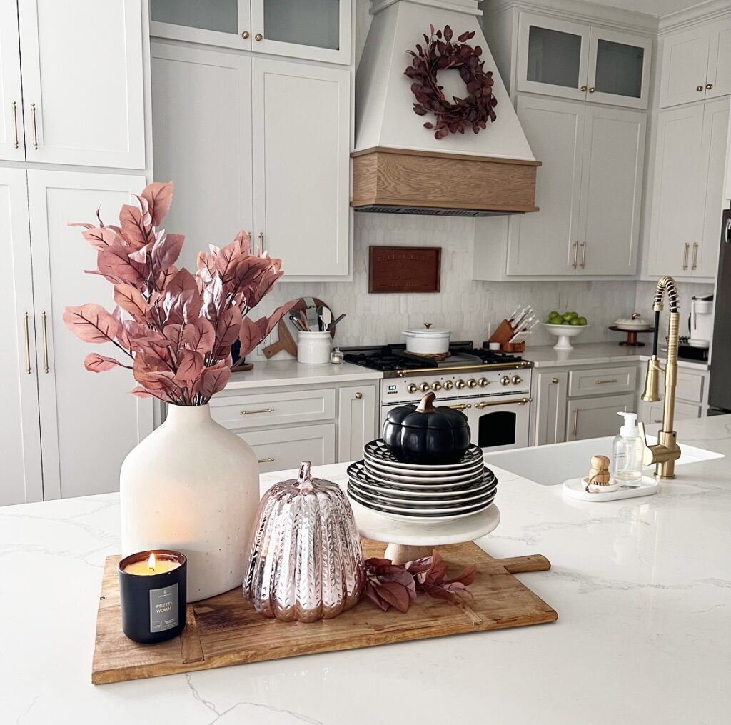 Welcome Home Saturday: Early Fall Decor in Kitchen