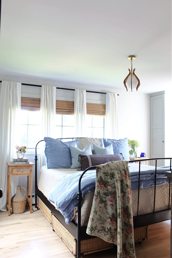 Fall in our master bedroom, Coastal, cottage style.