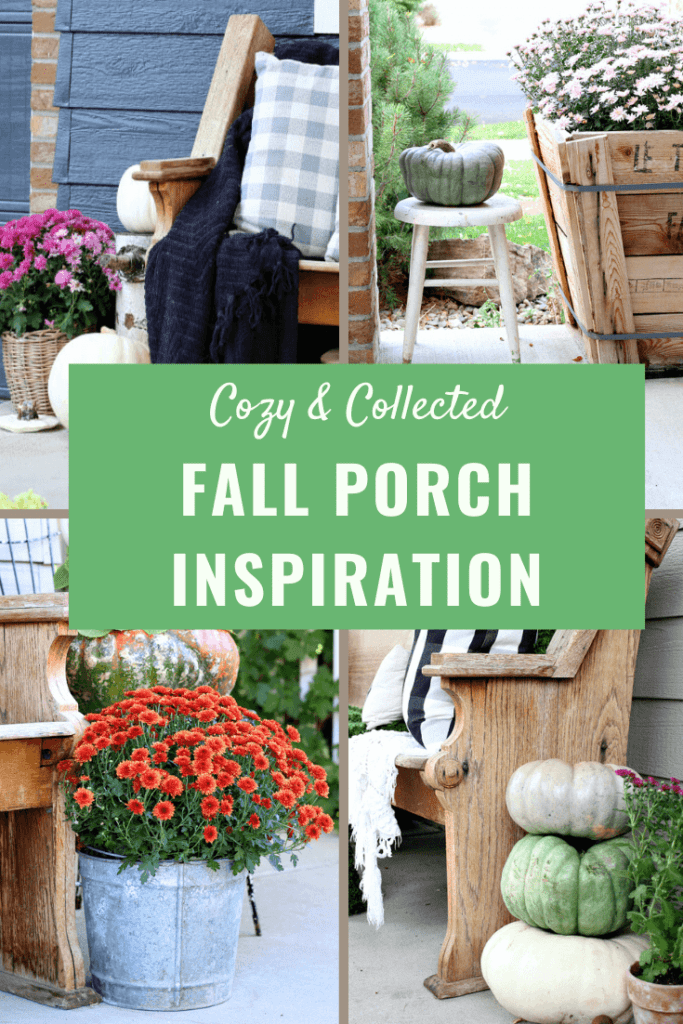 Stop by for some cozy and collected fall porch inspiration!