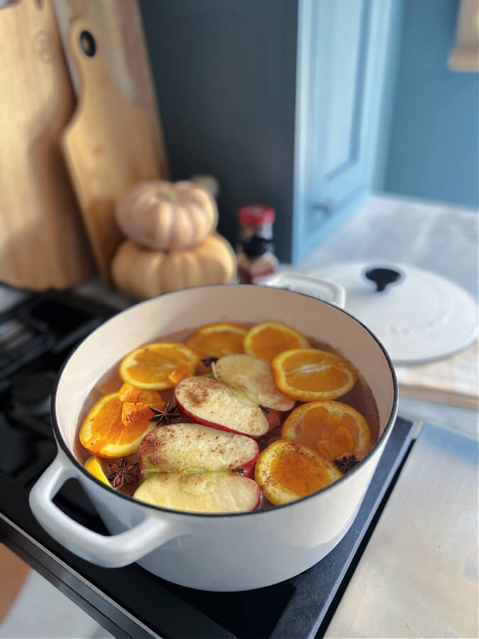 Tips for making a cozy fall simmer pot!