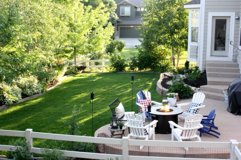 Backyard spaces that can be enjoyed all summer!