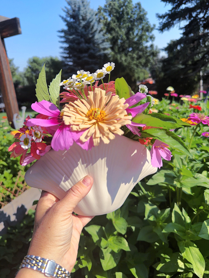 first bouquet