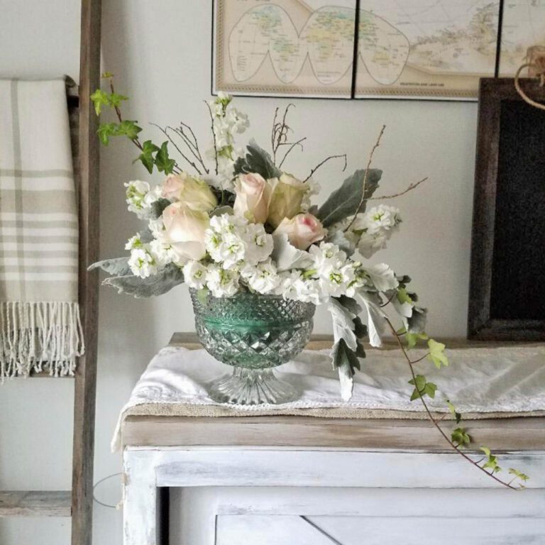 Decorative Pedestal Bowls for Centerpieces » The Tattered Pew
