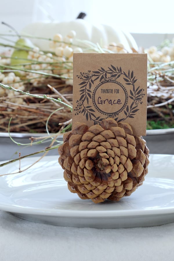 Free Thanksgiving Place Cards