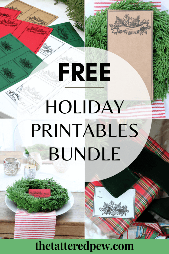 You will love this free holiday bundles printables!