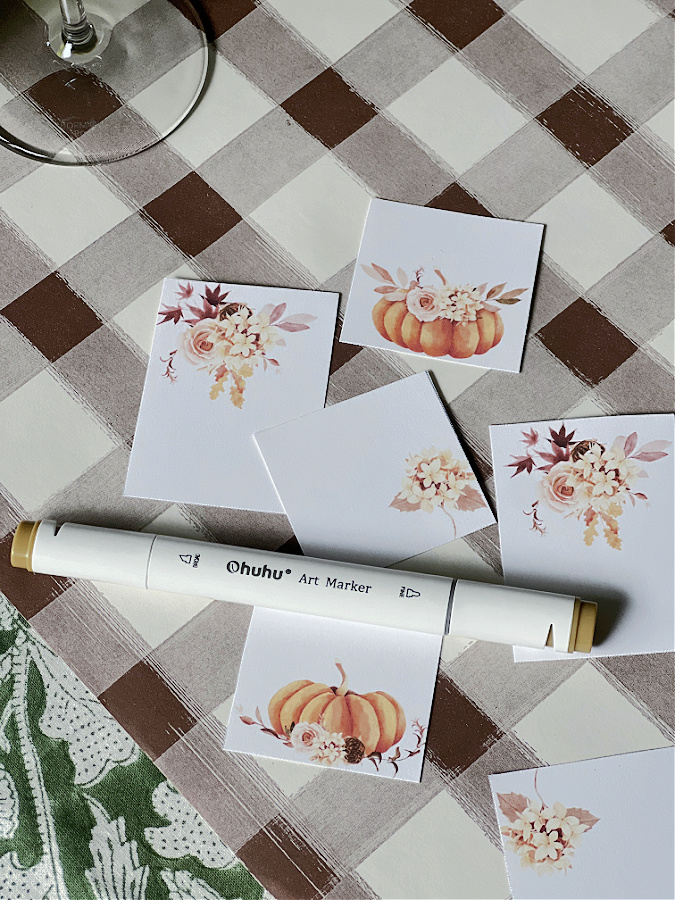 free printable tags for personalized place settings