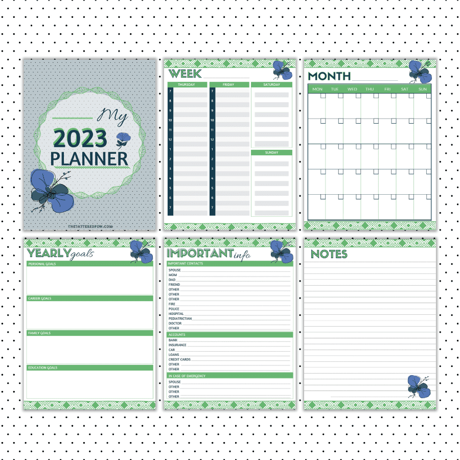 2023 planner