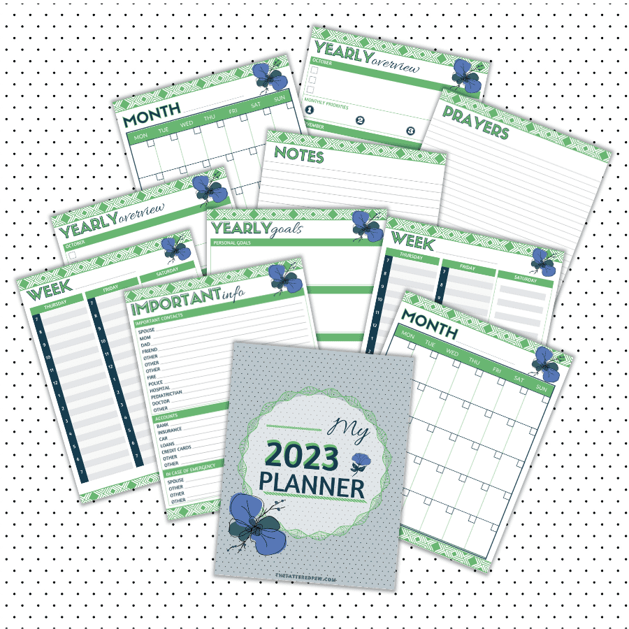 Free printable Planner