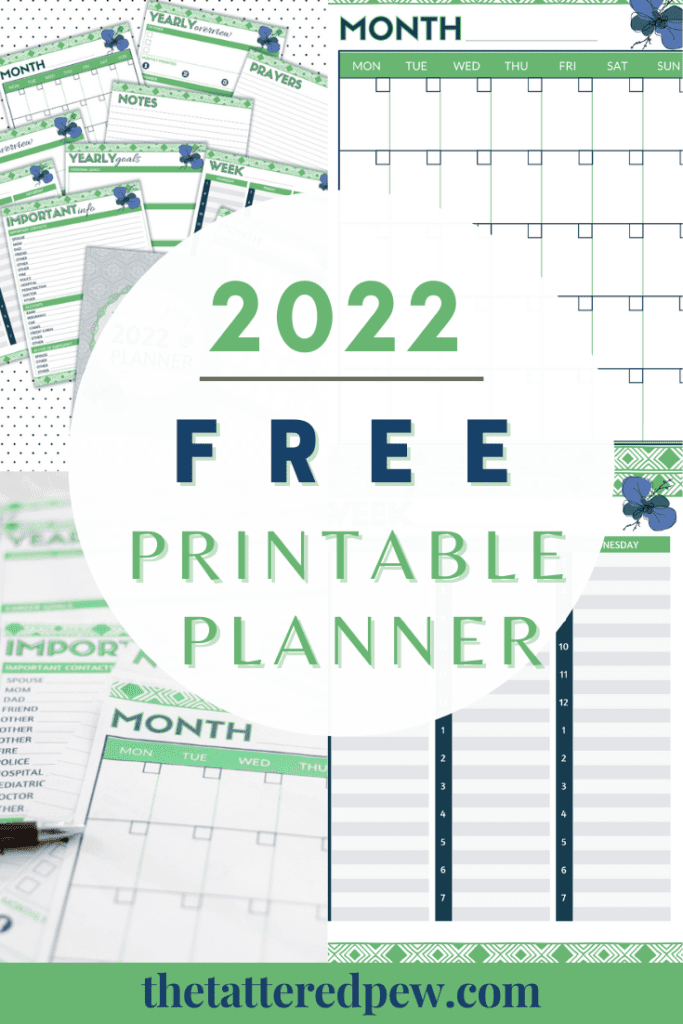 Grb your FREE printable planner and have it within minutes!