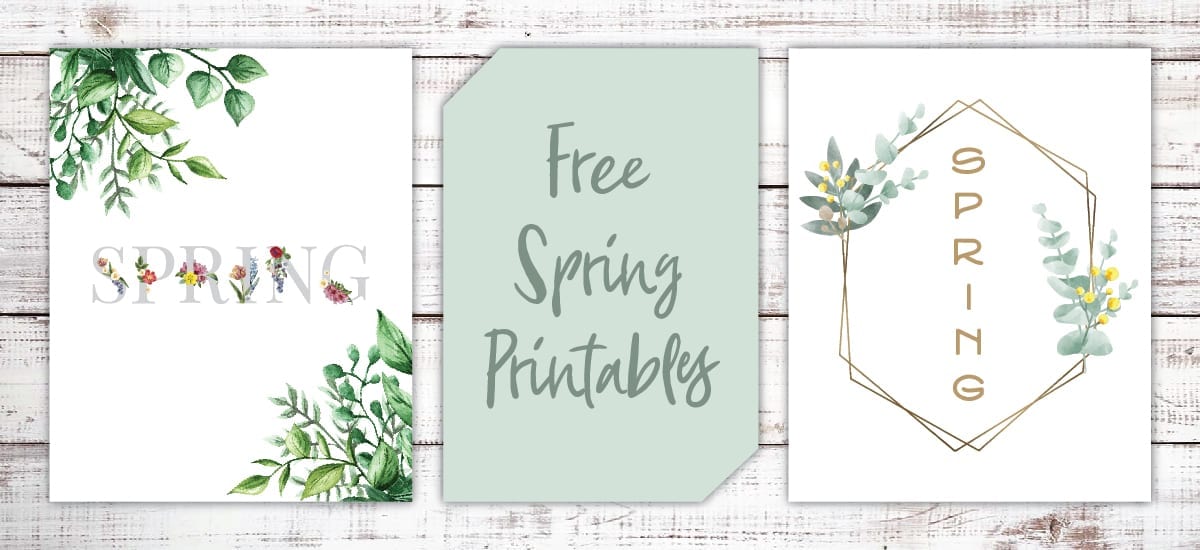 Free Modern Farmhouse Printables for Spring » Grow Beauty With Ease