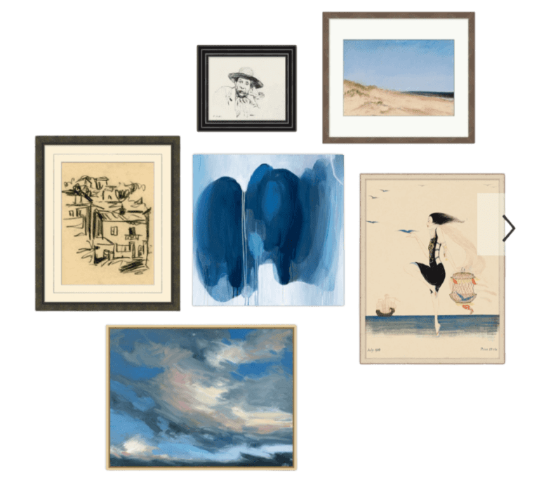 Easy to Do Gallery Wall Ideas » Beauty with ease in the Garden and at Home