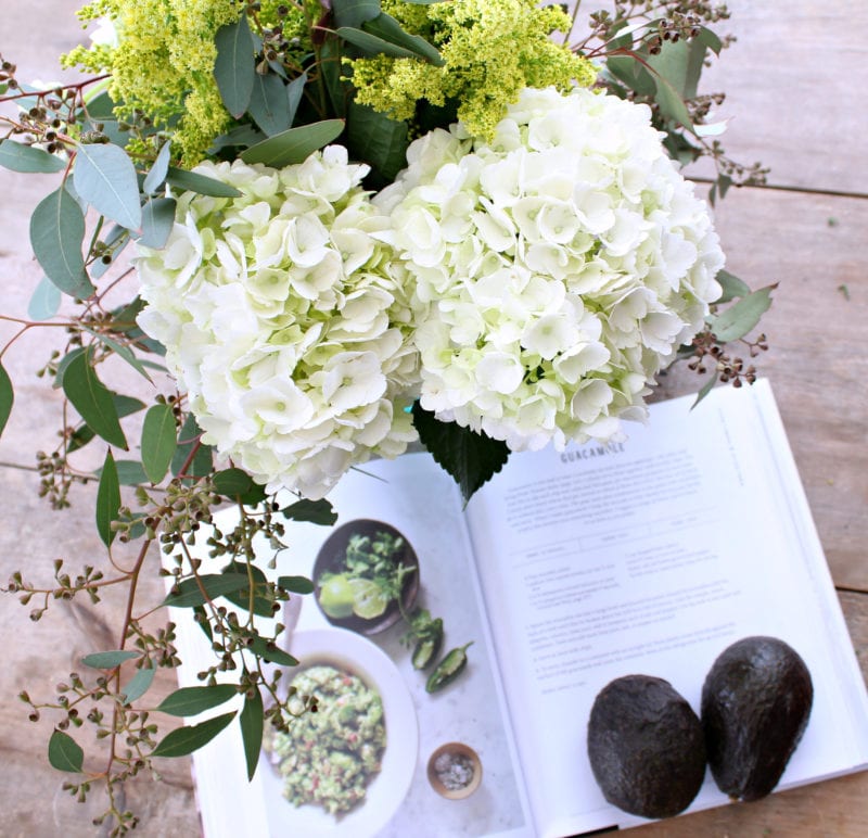 Game Day essentials from Trader Joe's includes avocados for guacamole from the Magnolia Table cookbook.