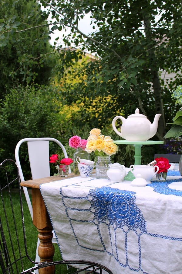 Garden tea parties are always a special time to enjoy good company.