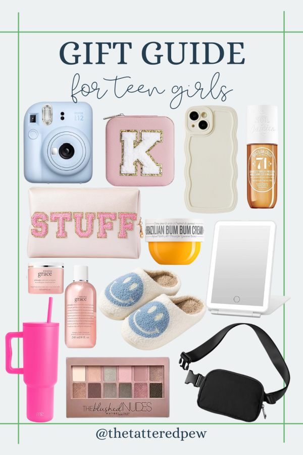 gift guide for teen girls