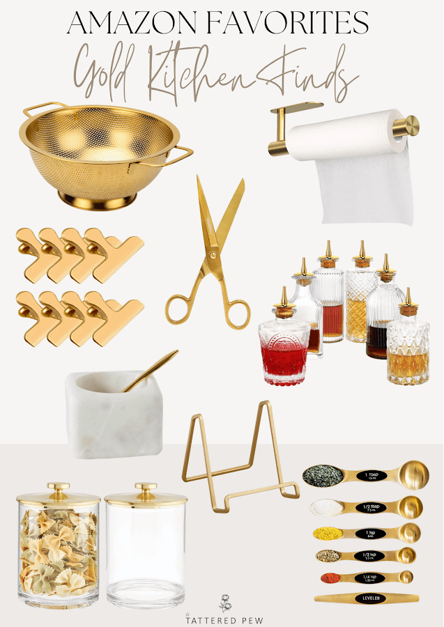 Amazon Gold Kitchen Finds