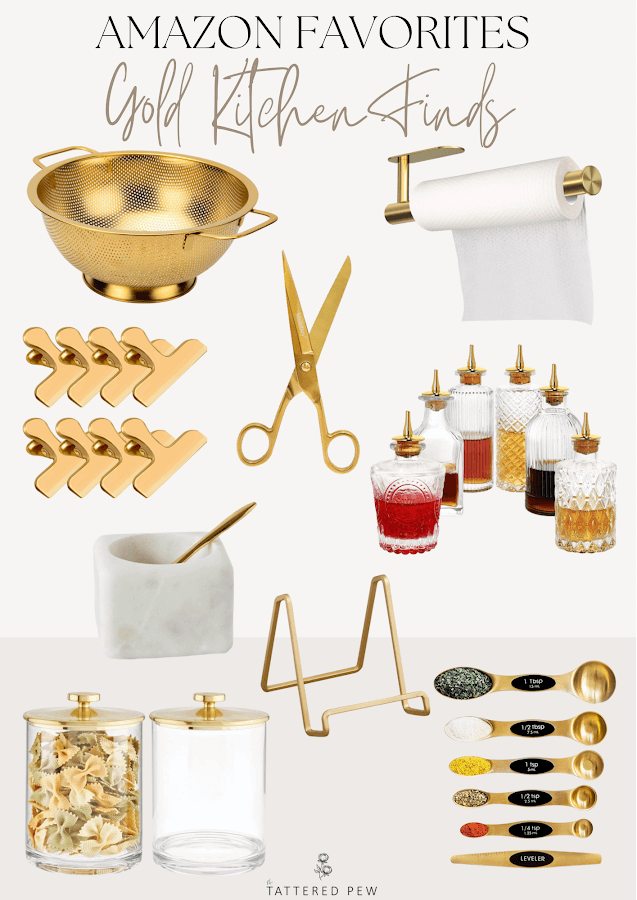 Kitchen Accessories Shopping Guide: Gold & Brass by Albie Knows