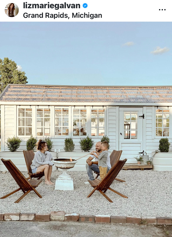 Liz Marie's greenhouse