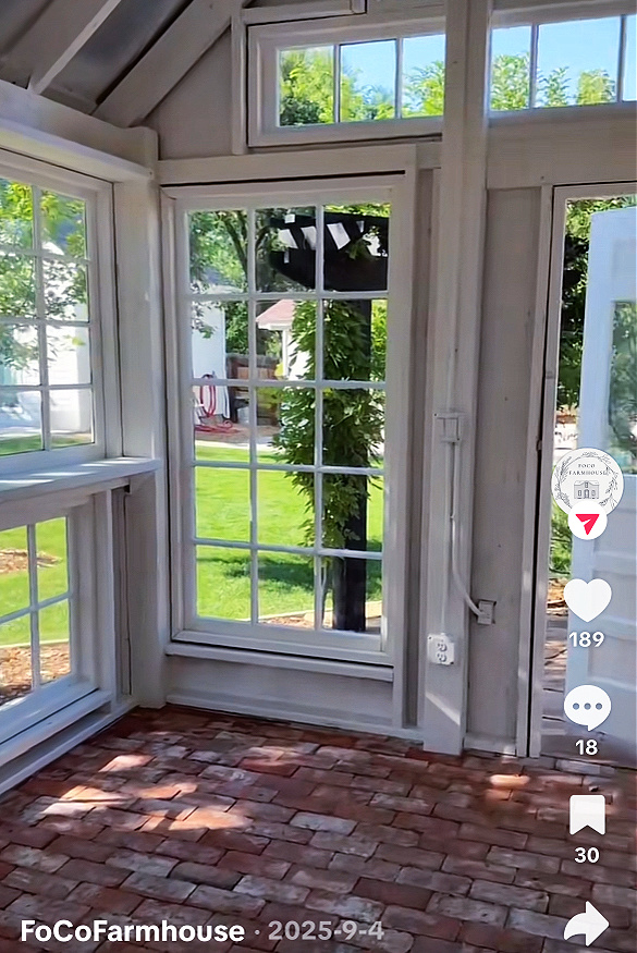 inside the FOCO farmhouse greenhouse