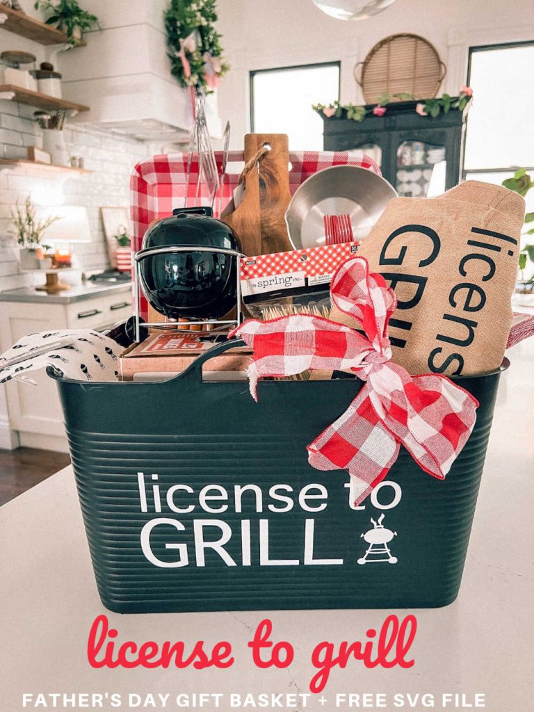 Welcome Home Saturday: Father's Day grill gift basket