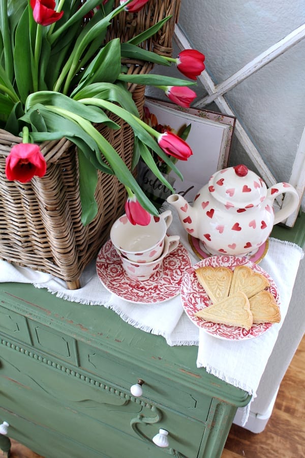 Quick and Easy Heart Shaped Shortbread Cookies » The Tattered Pew