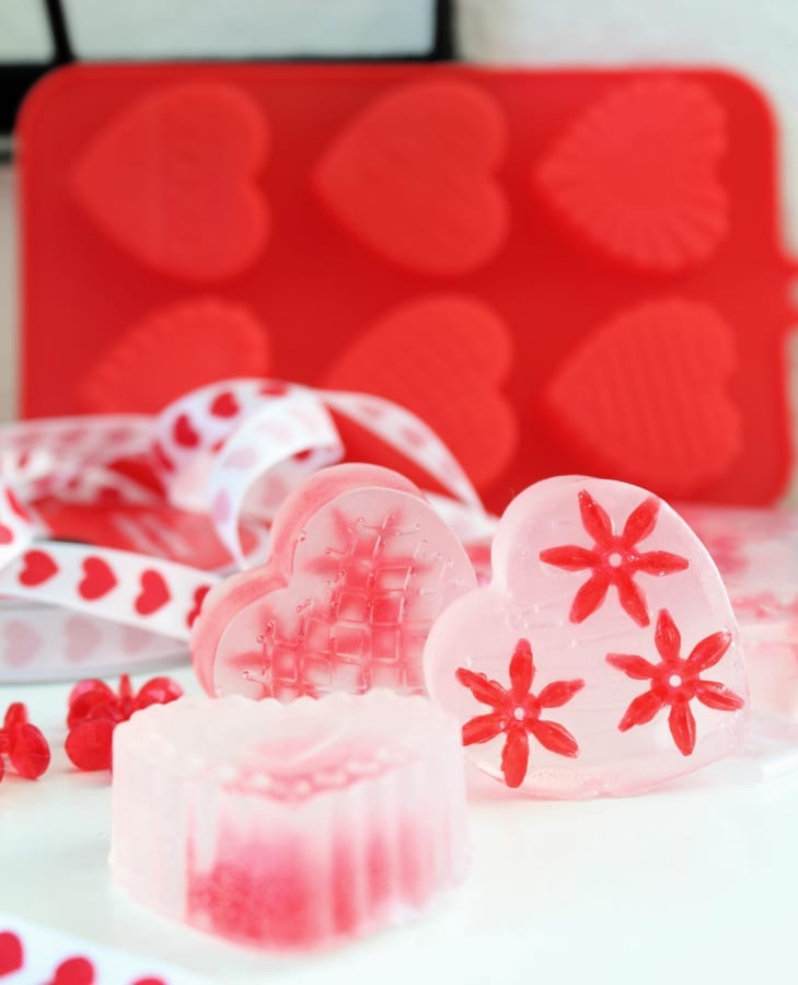 How To Make Heart Shaped Soap for Valentine’s Day