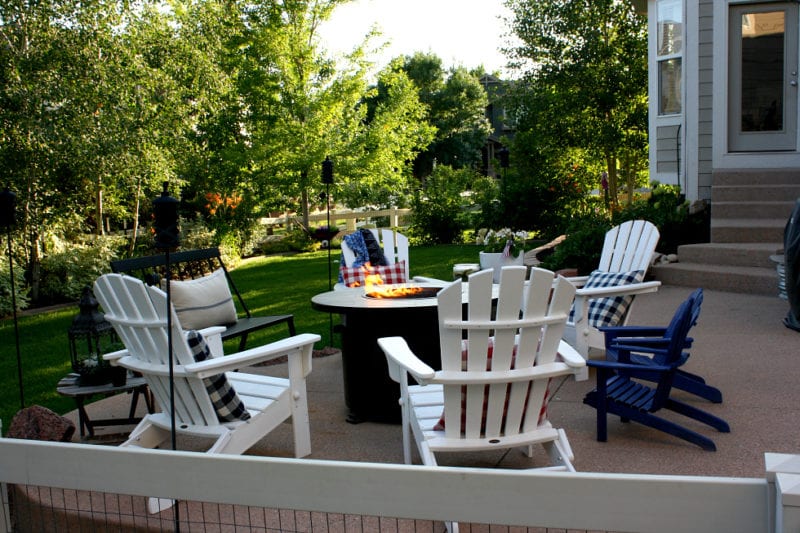 Our backyard sanctuary and patio in style and comfort.