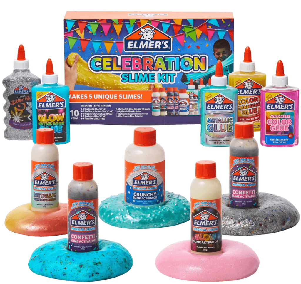 A slime kit is a great gift for the holidays!