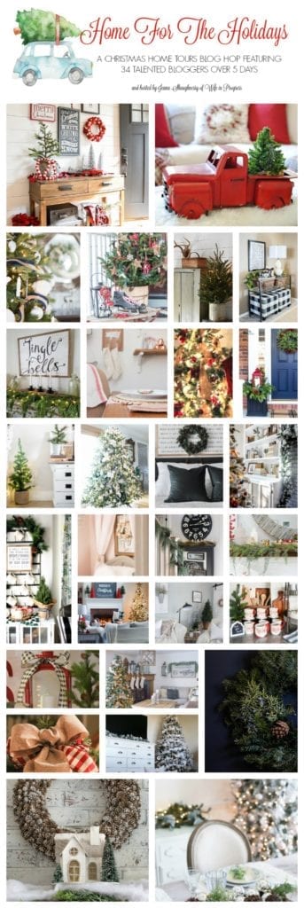 christmas home tour blogs