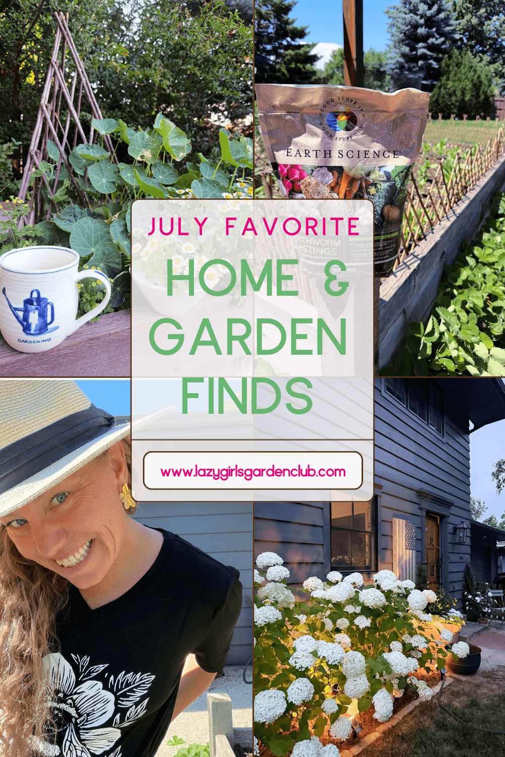 ( July Home and Garden favorites Lazy Girl Approved