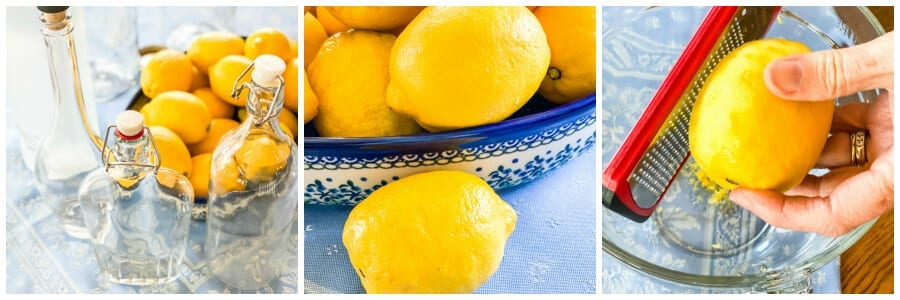Step by step how to make homemade limoncello!