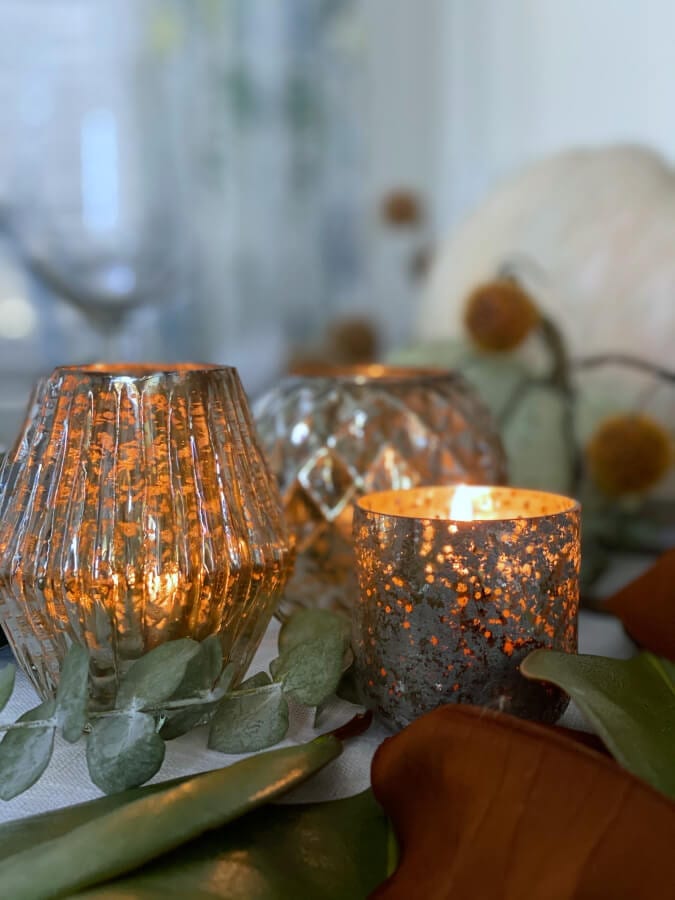 Candles are the perfect addition to any holiday table!