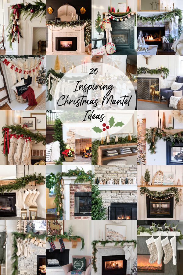 20 Christmas mantels for some major inspiration!