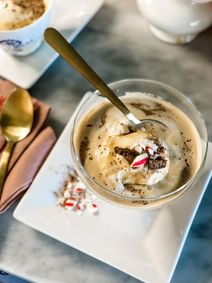 Affogato is an Italian dessert that can be made at home with just two ingredients!