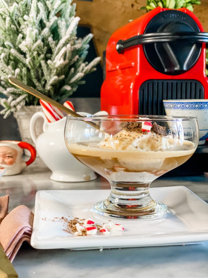 How to make an affogato at home with your Nespresso machine.