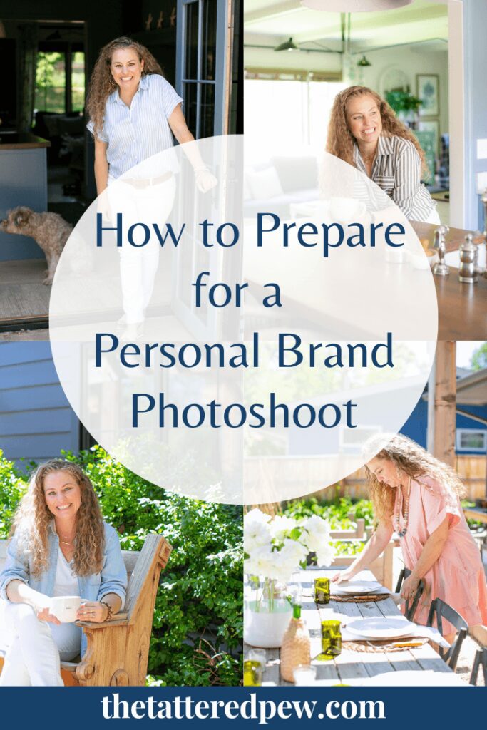 How to prepeare for a personal brand shoot as a blogger.
