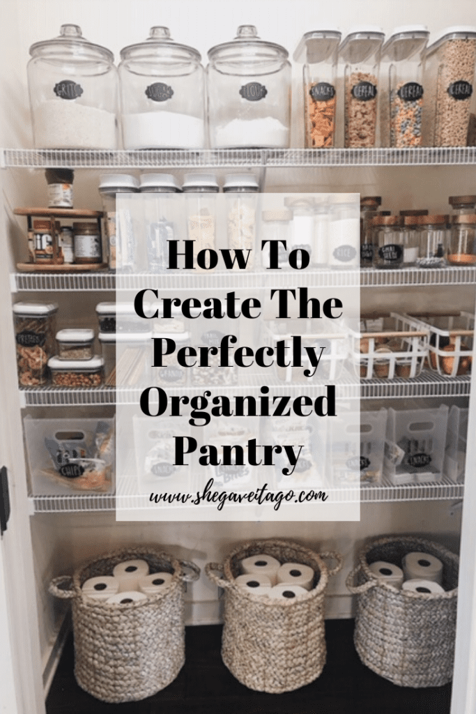 Welcome Home Saturday: Pantry Organization
