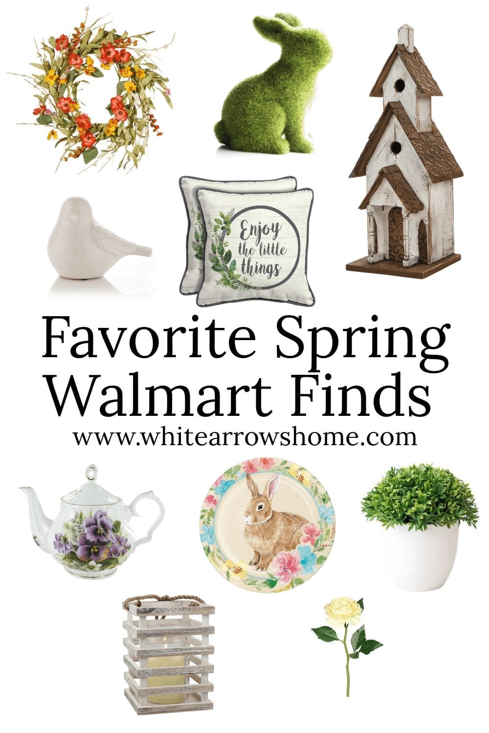 Welcome Home Saturday:  Spring Walmart Finds