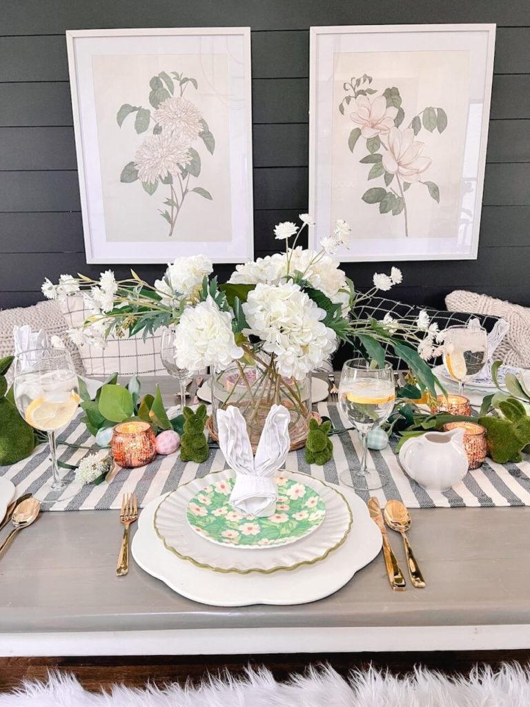 Welcome Home Saturday: Spring tablescape