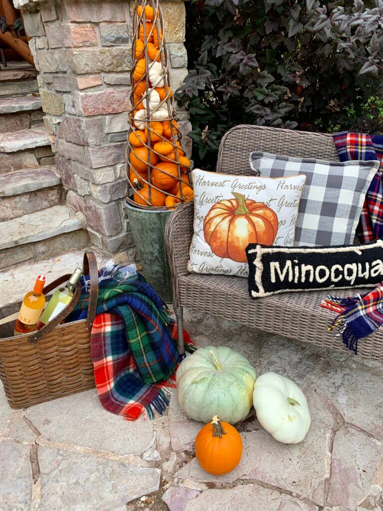 Welcome Home Saturday: Fall porch gives curb appeal