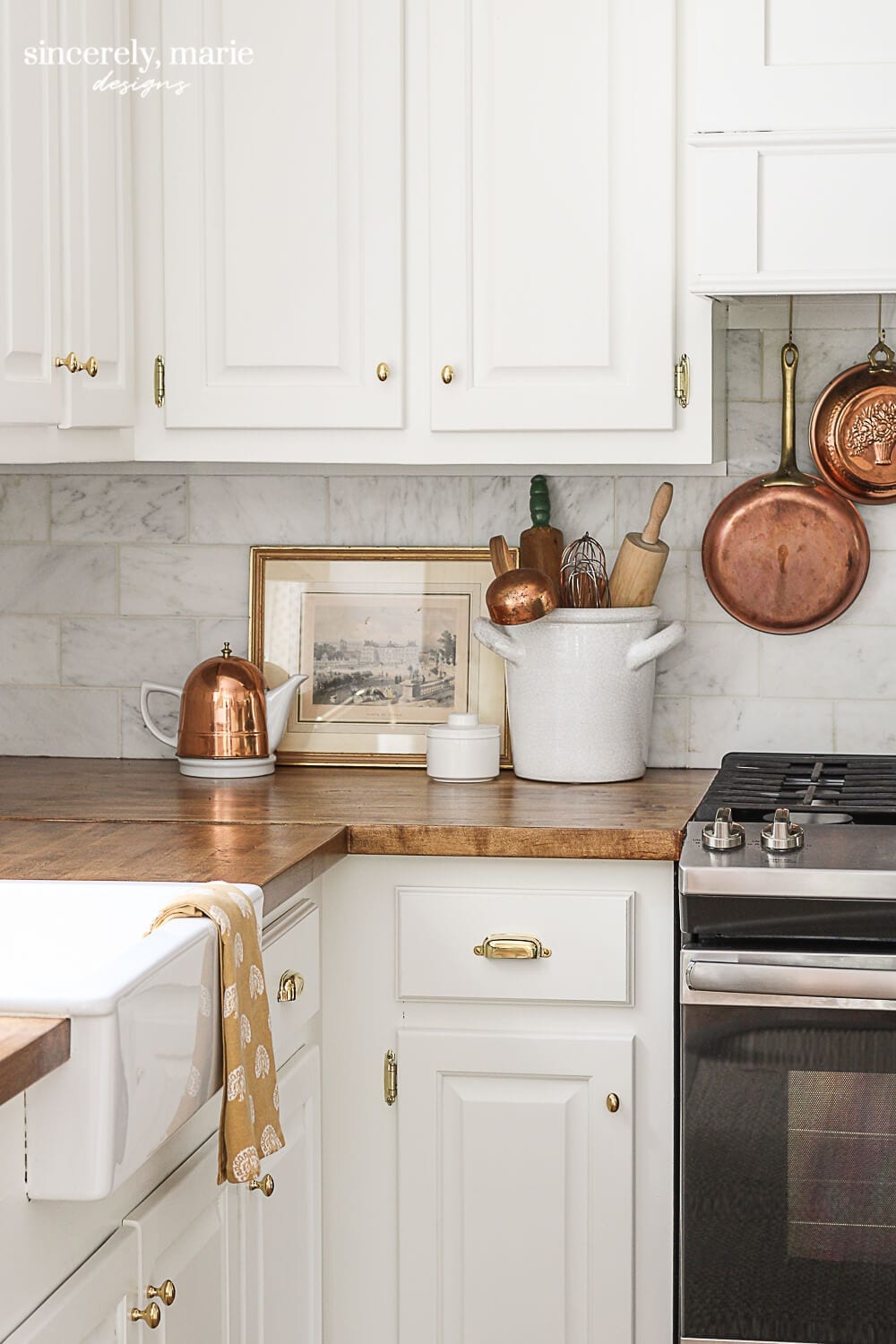 Welcome Home Sunday: How to refinish butcher block countertops