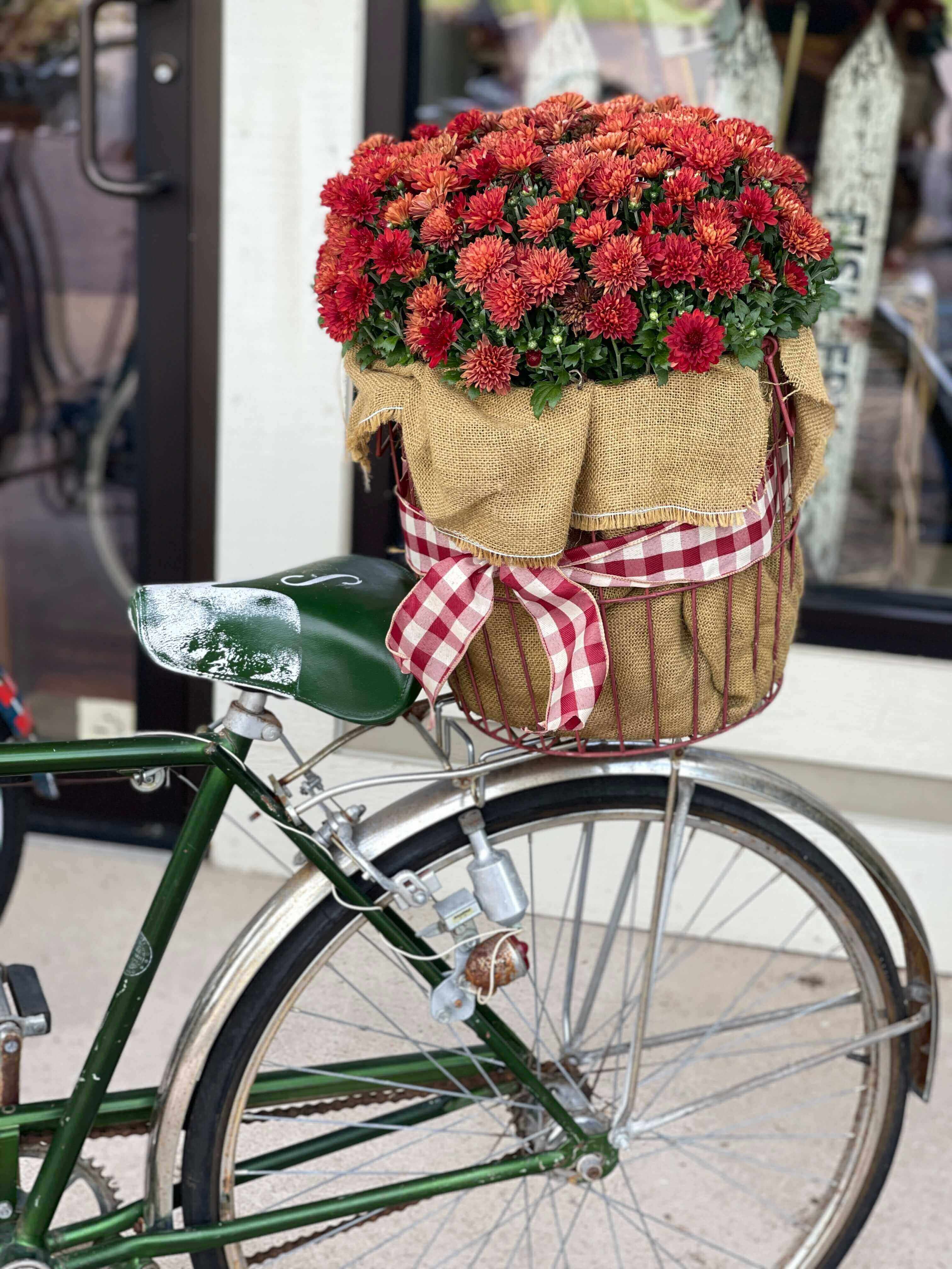 Welcome Home Saturday: Decorating With Vintage Bikes