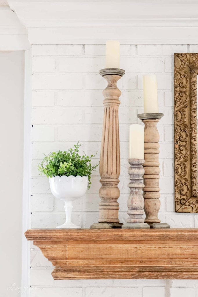 Welcome Home Saturday: DIY Candlesticks From Old Bedposts