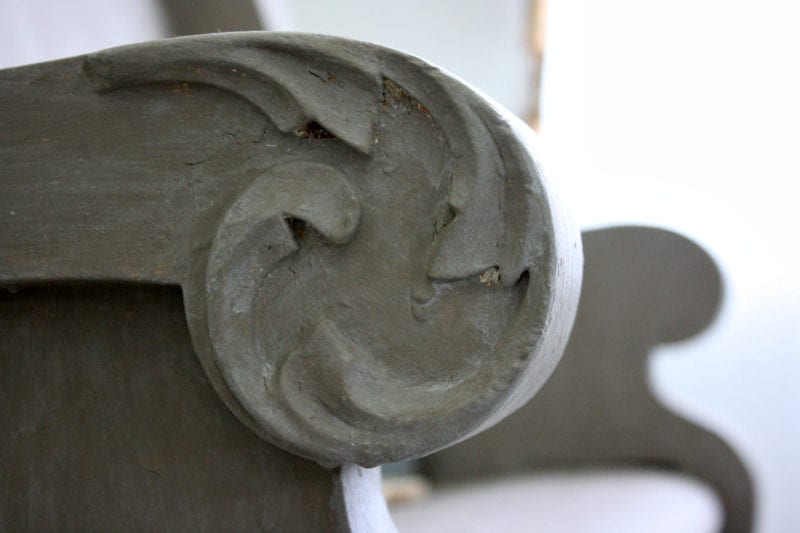 It's all in the details...how to achieve the weathered driftwood look when painting furniture.