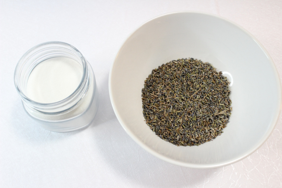 Lavender sugar ingredients